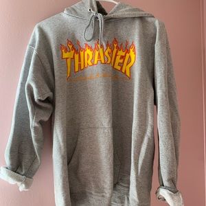 Thrasher Grey Hoodie